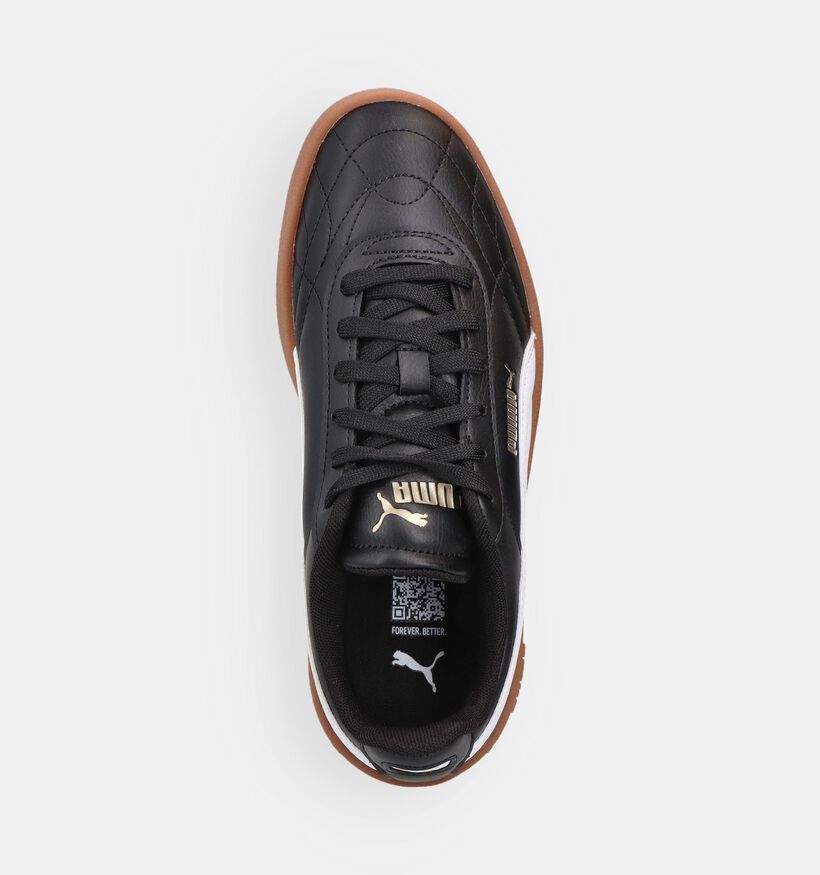 Puma Club II Indoor Baskets basses en Noir pour filles, gar&ccedil;ons (366646) - pour semelles orthop&eacute;diques