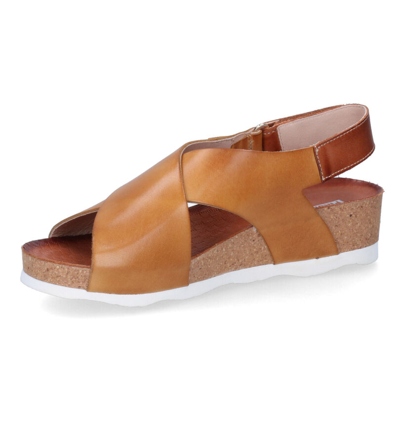 Pikolinos Mahon Cognac Sandalen voor dames (339571)