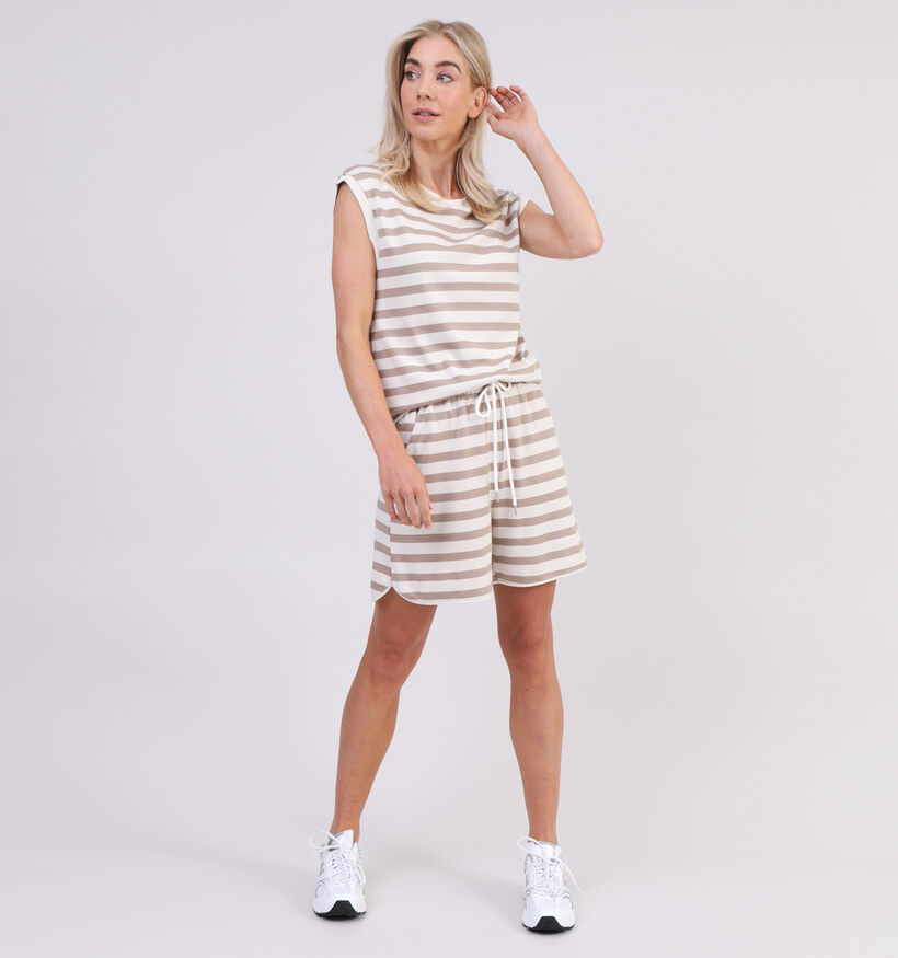 Vila Santa Blauw Getreepte Short voor dames (330202)