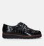 Solemade Zoe 01 Zwarte Veterschoenen in leer (331050)