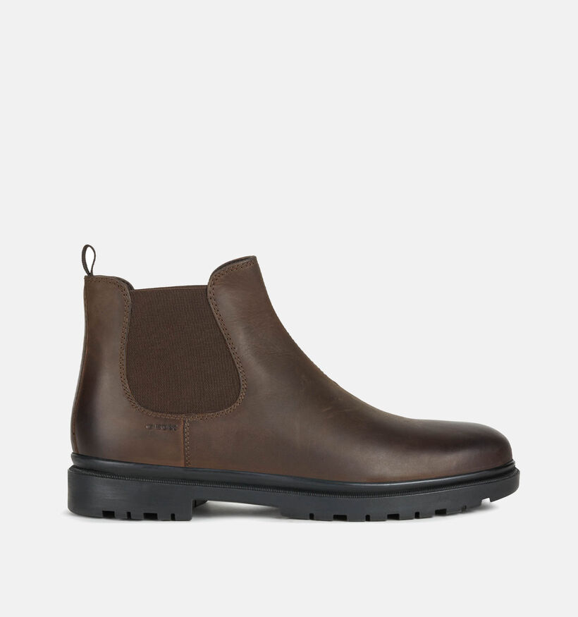 Geox Andalo Chelsea boots en Marron pour hommes (344324) - pour semelles orthopédiques