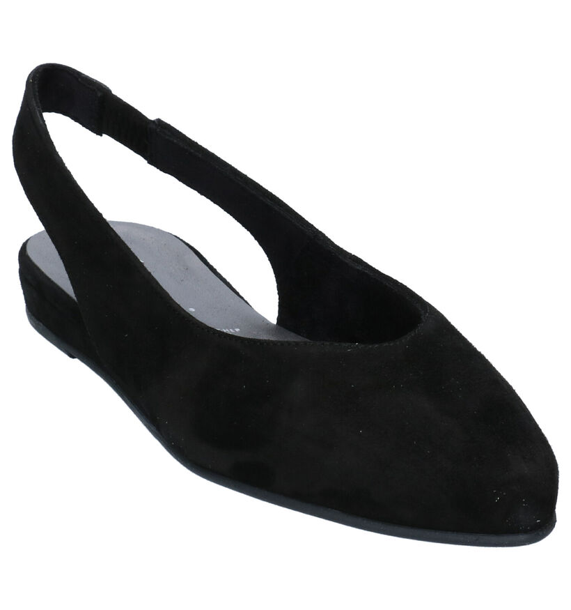 Tamaris Sandales plates en Noir en nubuck (269798)