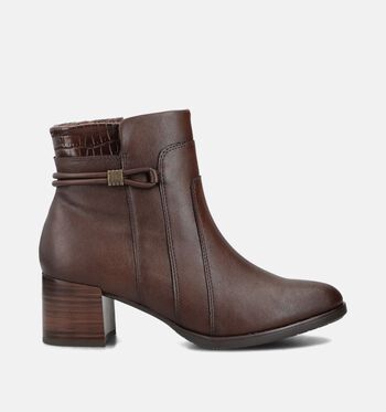 Bottines marron