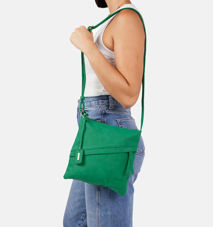 Remonte Sac port&eacute; crois&eacute; en Vert pour femmes (342307)