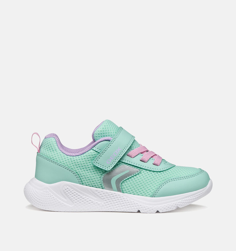 Geox Groene Lage Sneakers voor meisjes (370110)