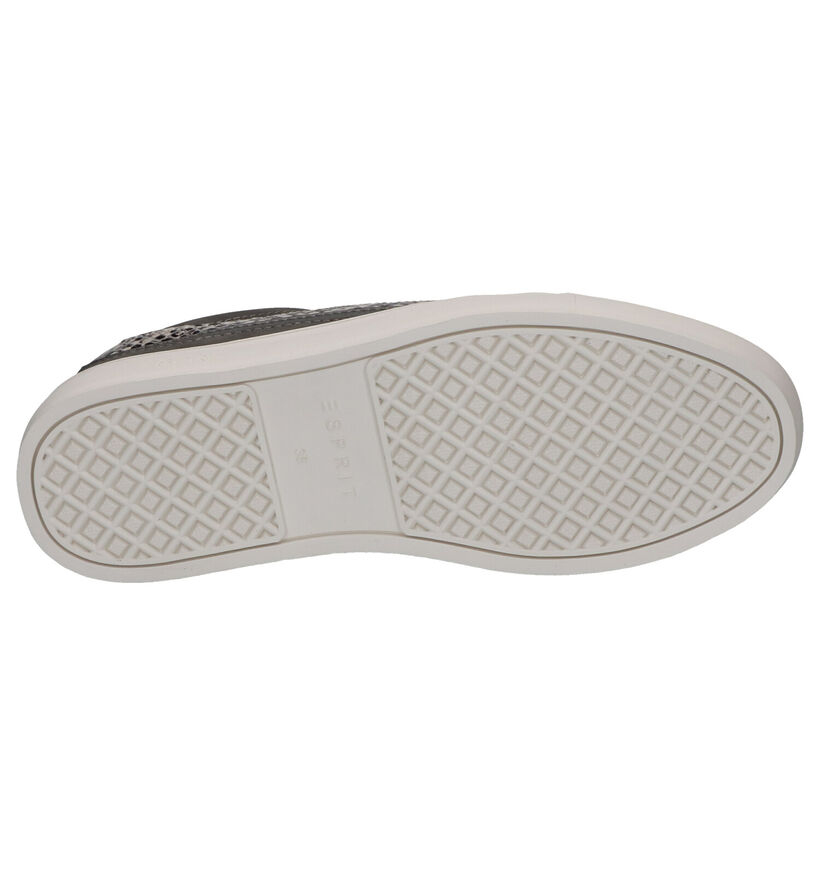 Esprit Chaussures à lacets en Gris foncé en simili cuir (269402)