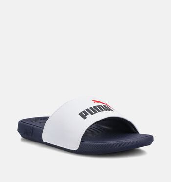 Puma Slippers Blauw