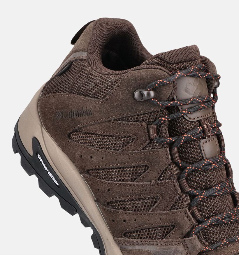 Columbia Redmond Bruine Wandelschoenen voor heren (369719) - geschikt voor steunzolen