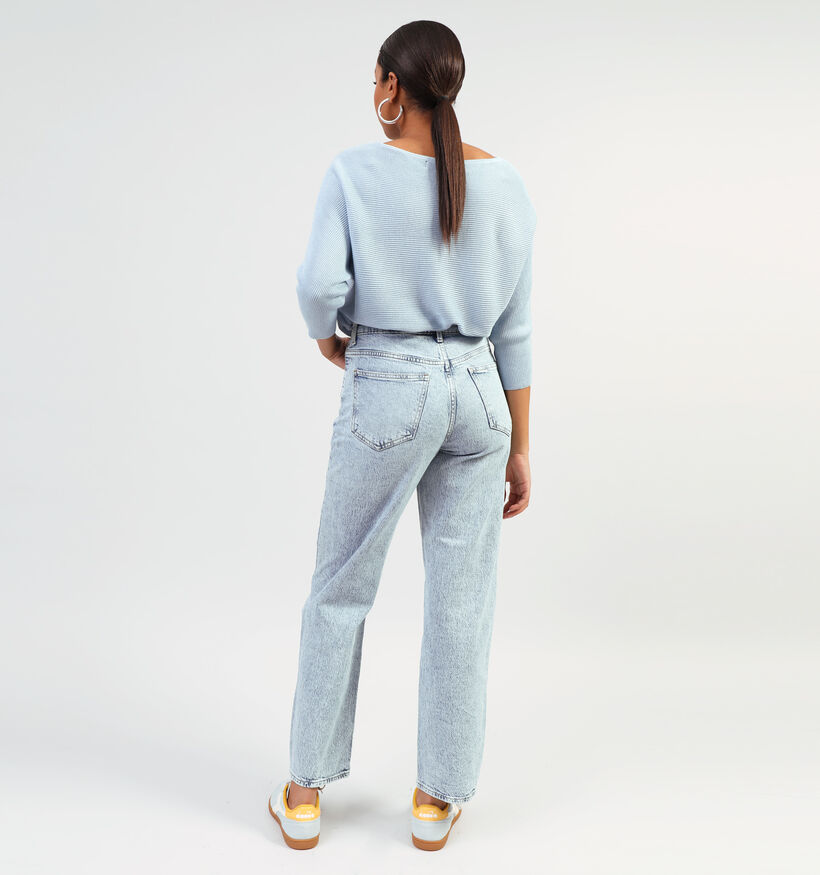 Vila Kelly Blauwe Straight leg jeans L30 voor dames (351775)