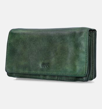 Bear Design Portemonnees Zwart/Cognac/Blauw/Rood/Groen