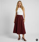 The Shirt Project Bordeaux Rok voor dames (381892)