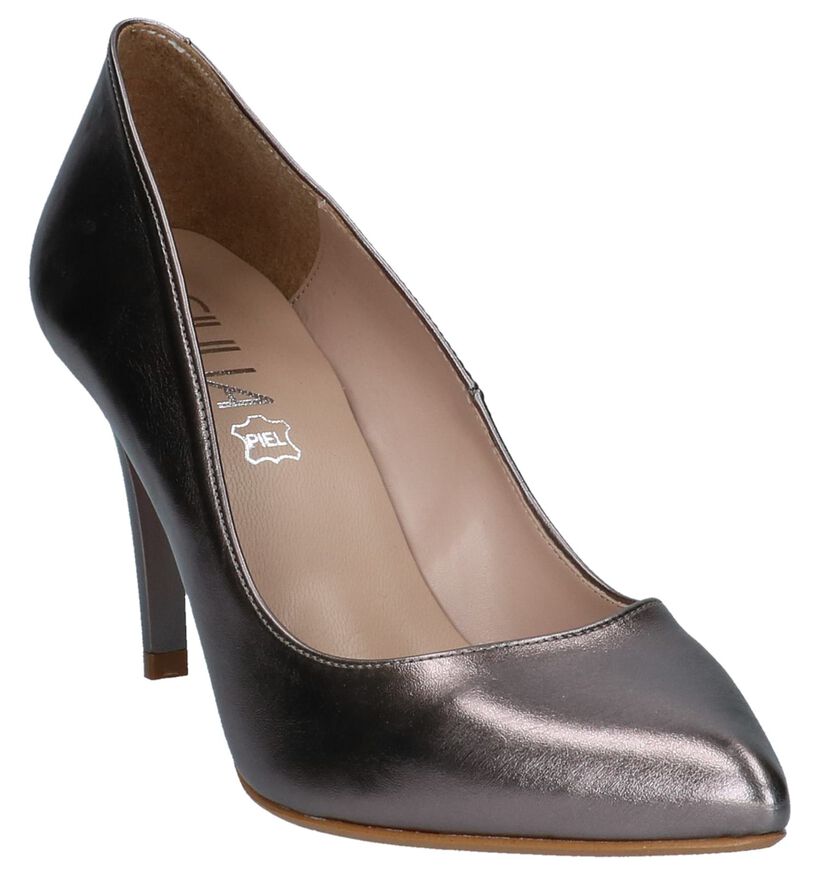 Bronzen Metallic Pumps Giulia , , pdp