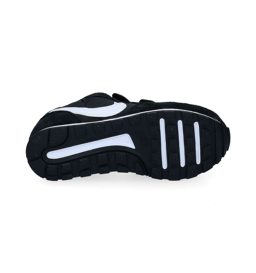 Nike MD Valiant PS Baskets en Noir en textile (316233)