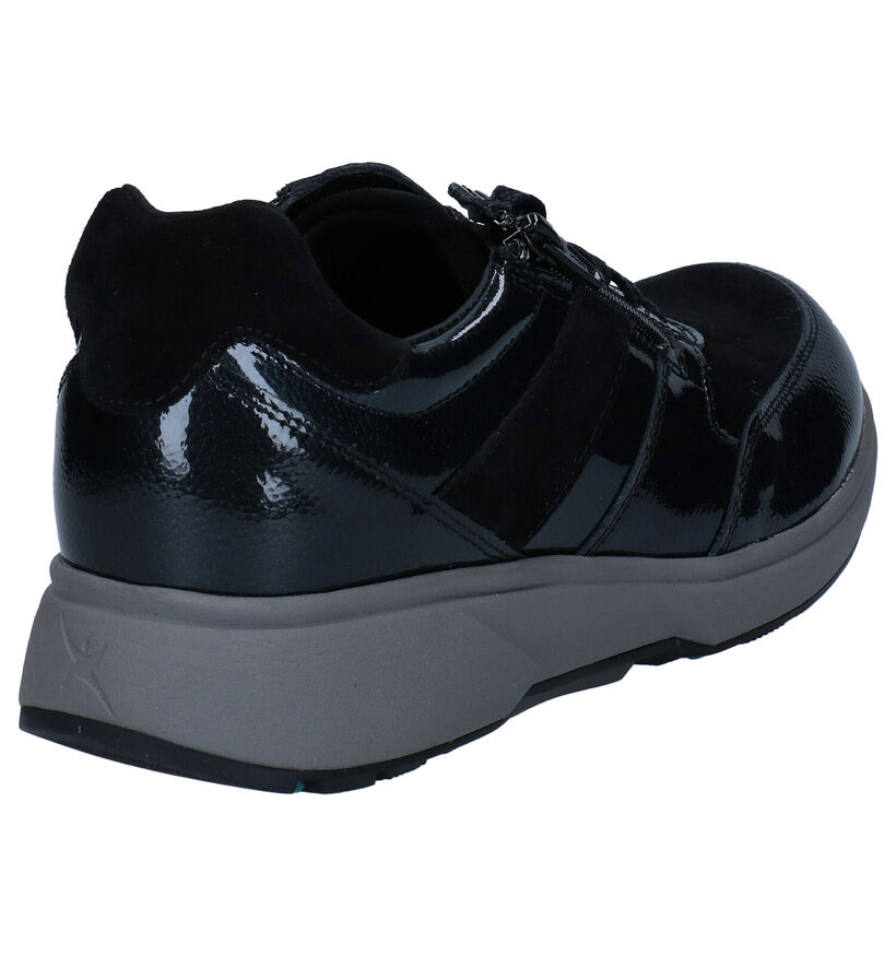 Xsensible Tokio Zwarte Veterschoenen voor dames (297828) - geschikt voor steunzolen