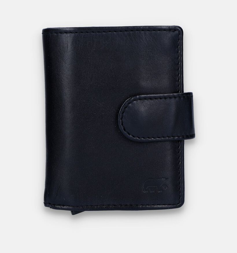 Bear Design Zwarte Kaartenhouder voor heren (350748)
