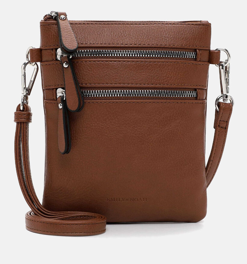 Emily & Noah Emma Cognac Crossbodytas voor dames (371514)