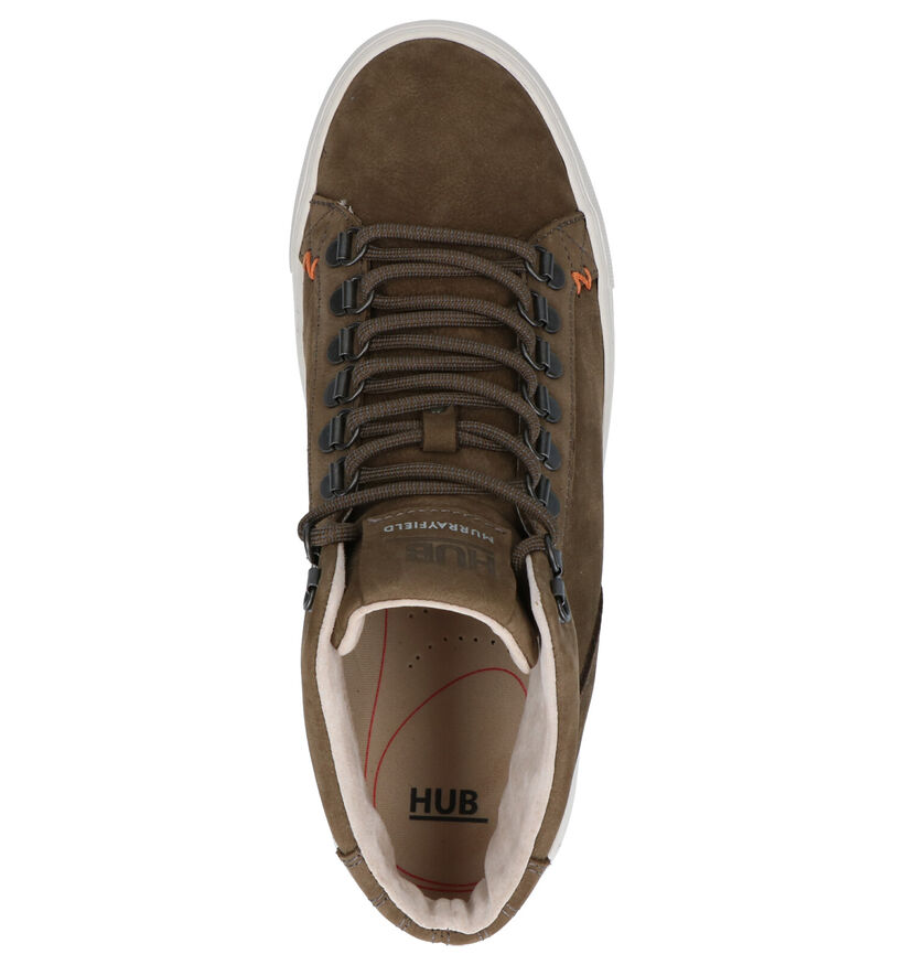 Hub Murrayfield 2.0 Grijze Sneakers in nubuck (295998)