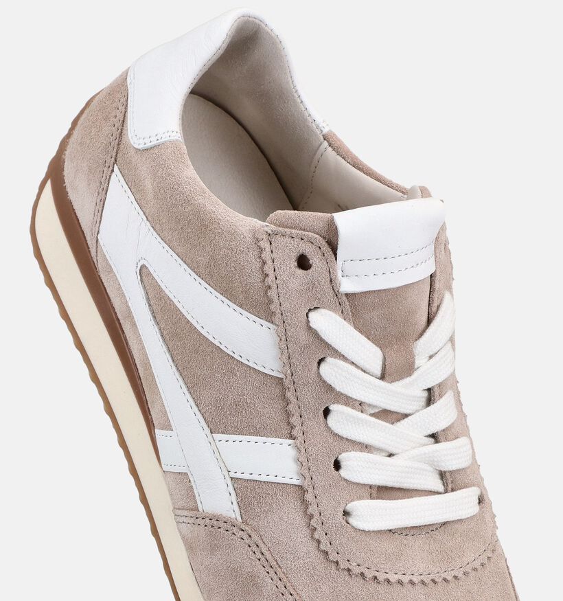 Gabor Baskets casual en Beige pour femmes (371107) - pour semelles orthop&eacute;diques