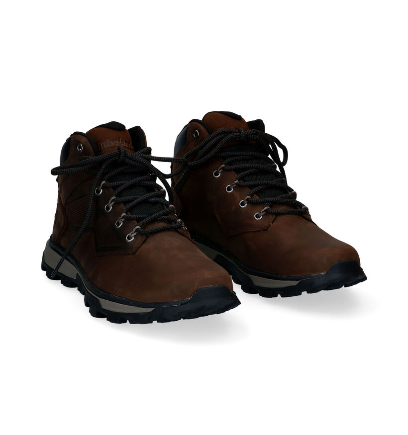 Timberland Treeline Trekker WP Bottes de randonnée en Brun pour hommes (313459) - pour semelles orthopédiques