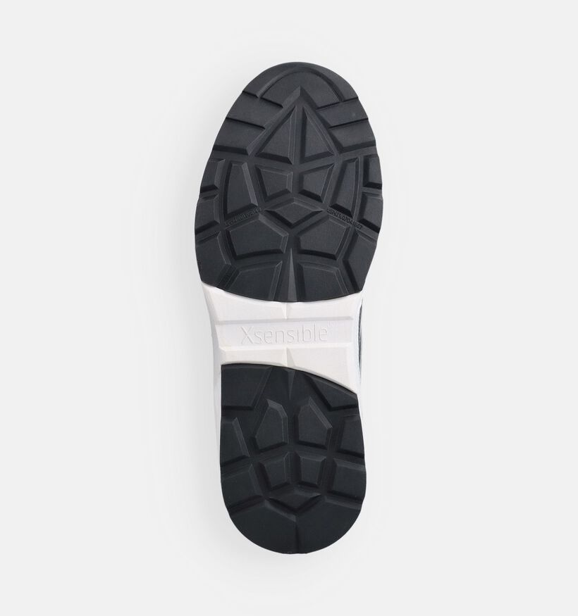 Xsensible Brooklyn Baskets basses en Blanc pour hommes (381828) - pour semelles orthop&eacute;diques