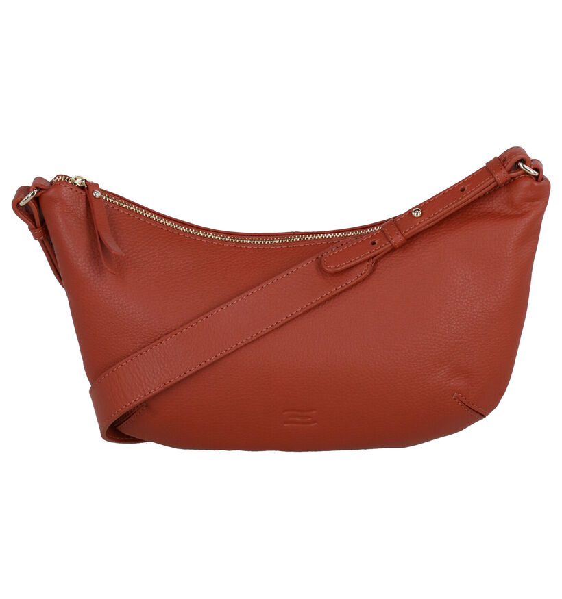 Crinkles Sac porté croisé en Orange pour femmes (342314)