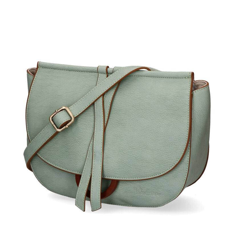 Woomen Acacia Groene Crossbody Tas in kunstleer (307421)