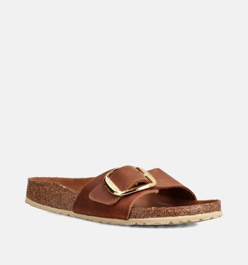 Birkenstock Madrid Slippers Cognac