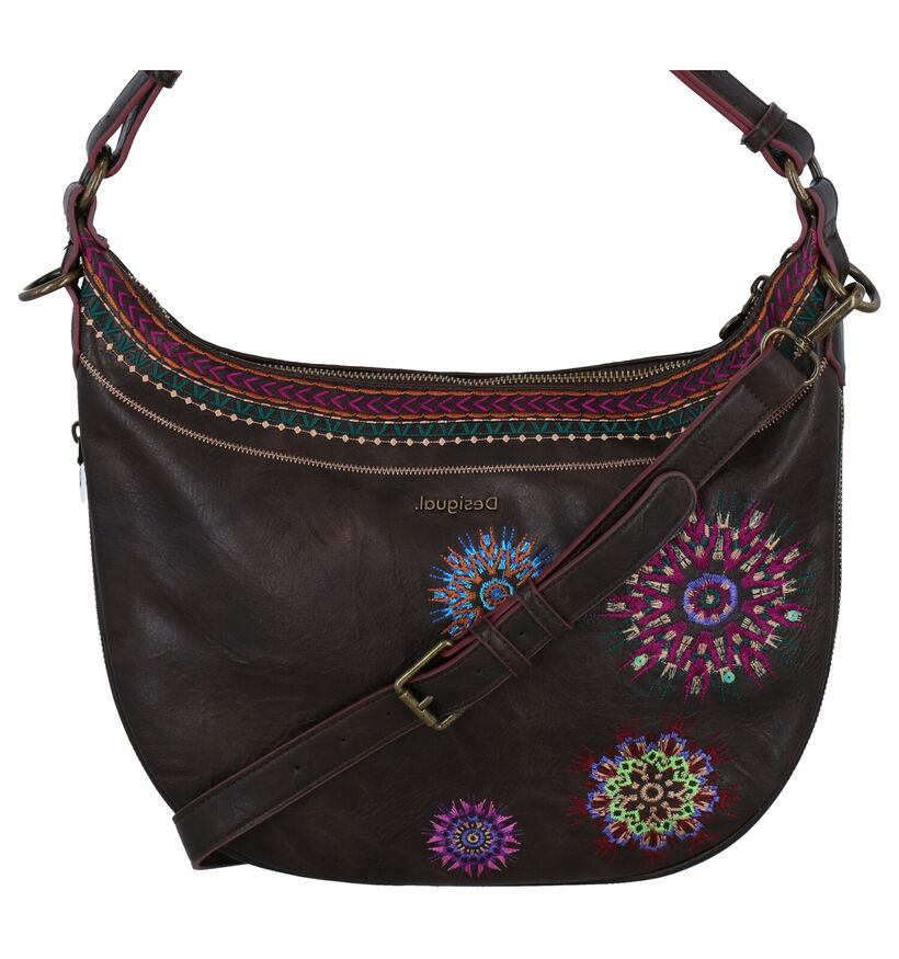 Desigual Sac à bandoulière en Brun en simili cuir (279944)