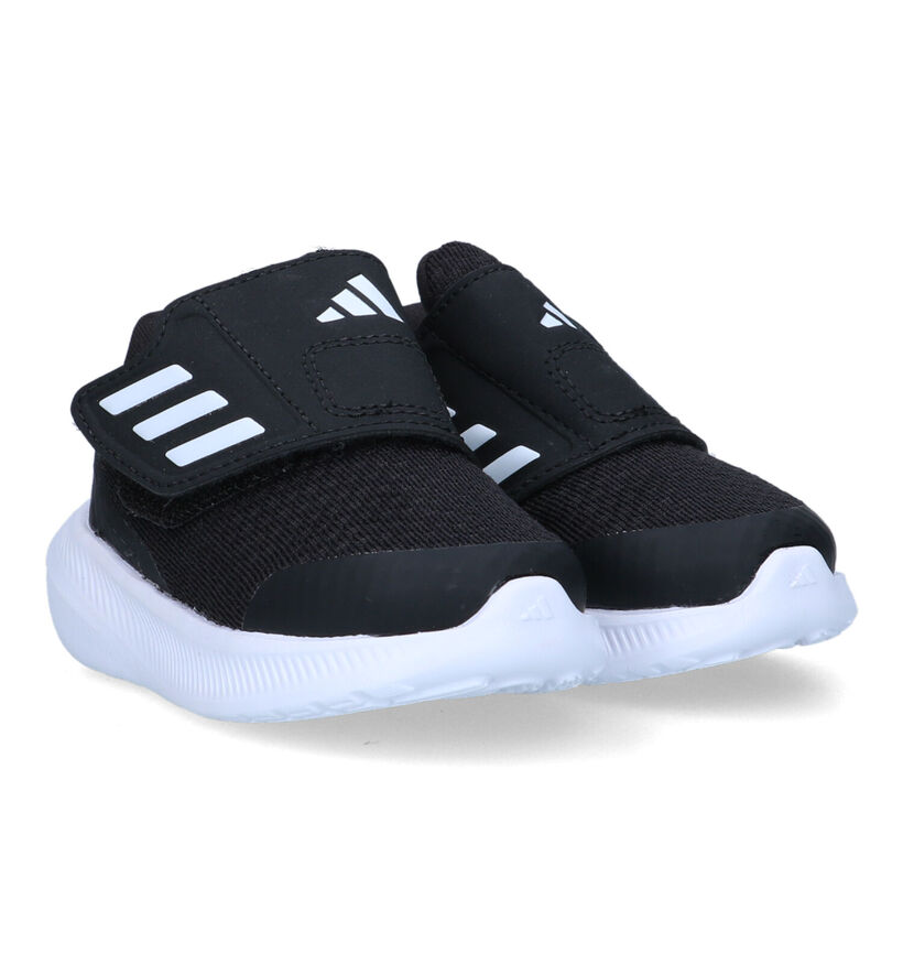 adidas Runfalcon 3.0 AC Baskets en Noir pour garçons, filles (324144)