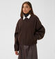 Culture Palona Manteau court en Marron pour femmes (377024)