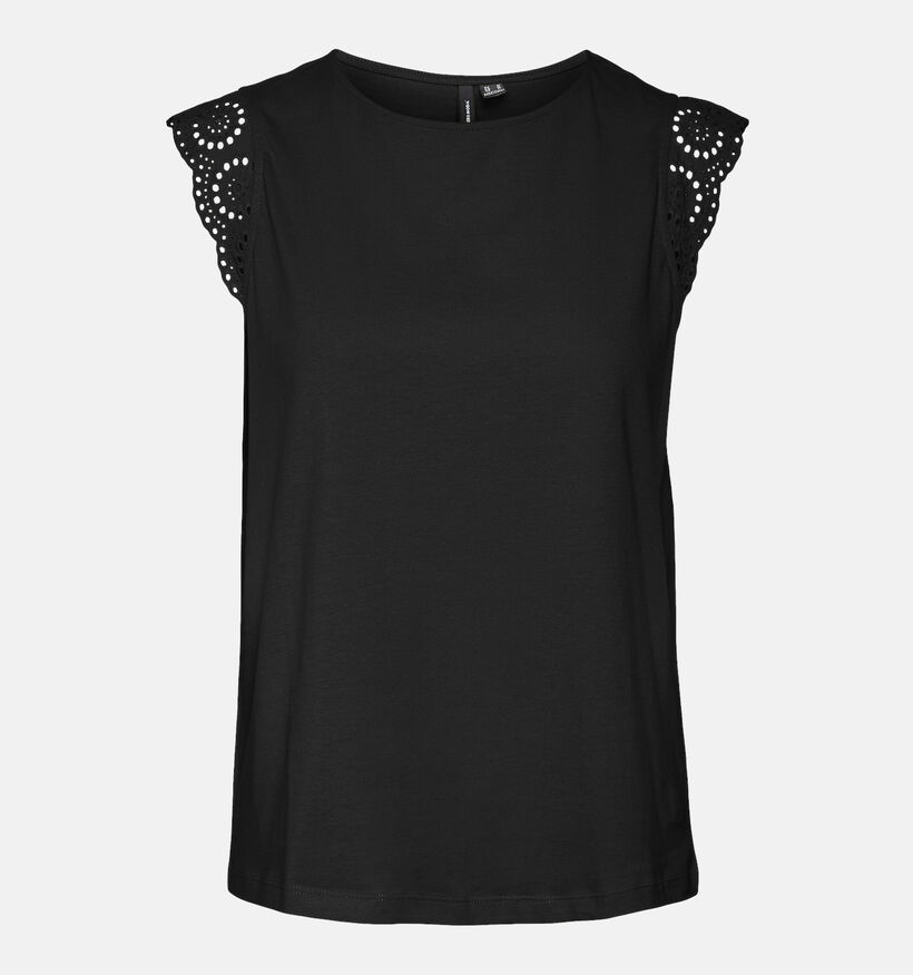 Vero Moda Emily T-shirt en Noir pour femmes (337273)