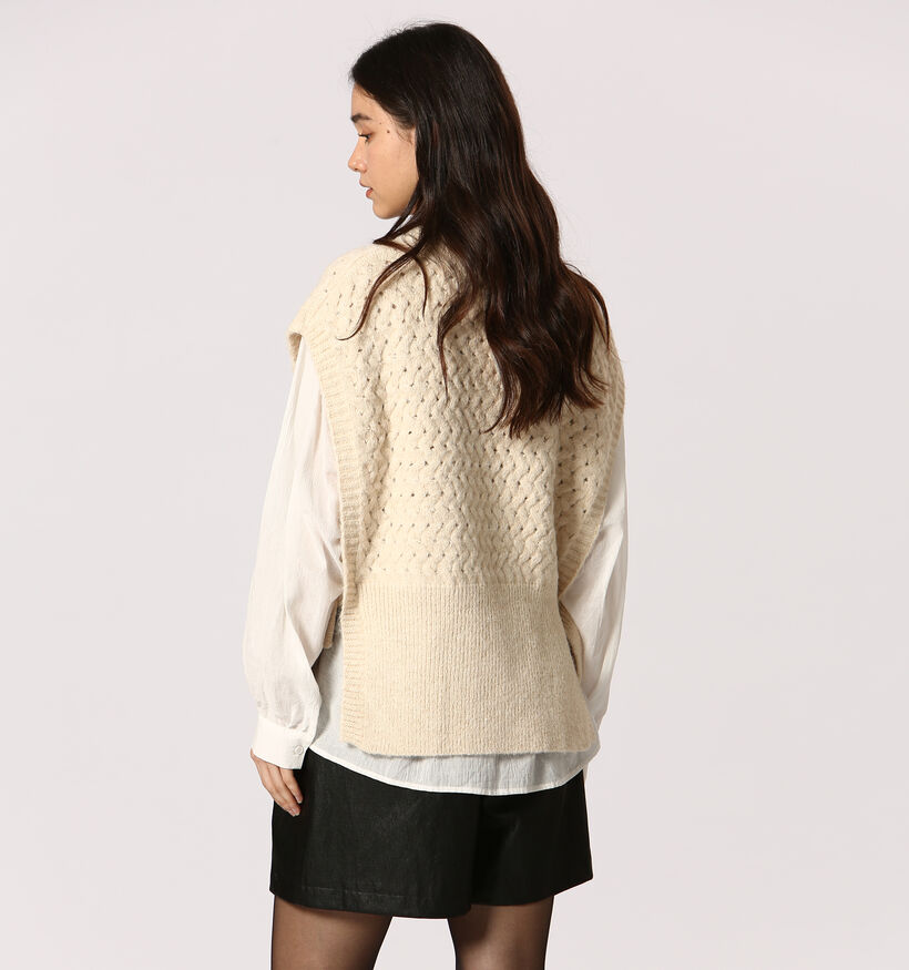 The Korner Gilets en Beige pour femmes (365260)