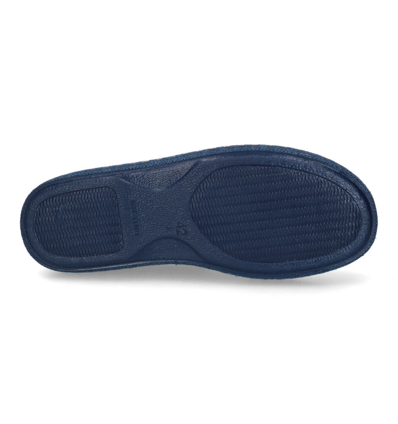 Hush Puppies Douna Pantoufles en Bleu pour hommes (309222)