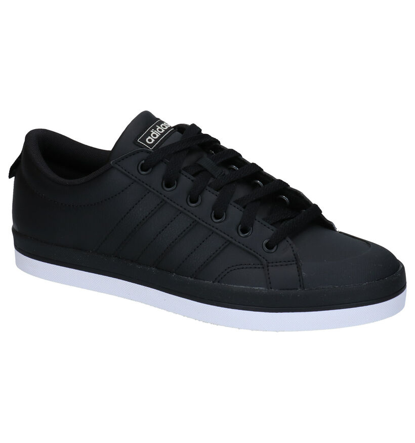 adidas Bravada Zwarte Sneakers in kunstleer (273040)