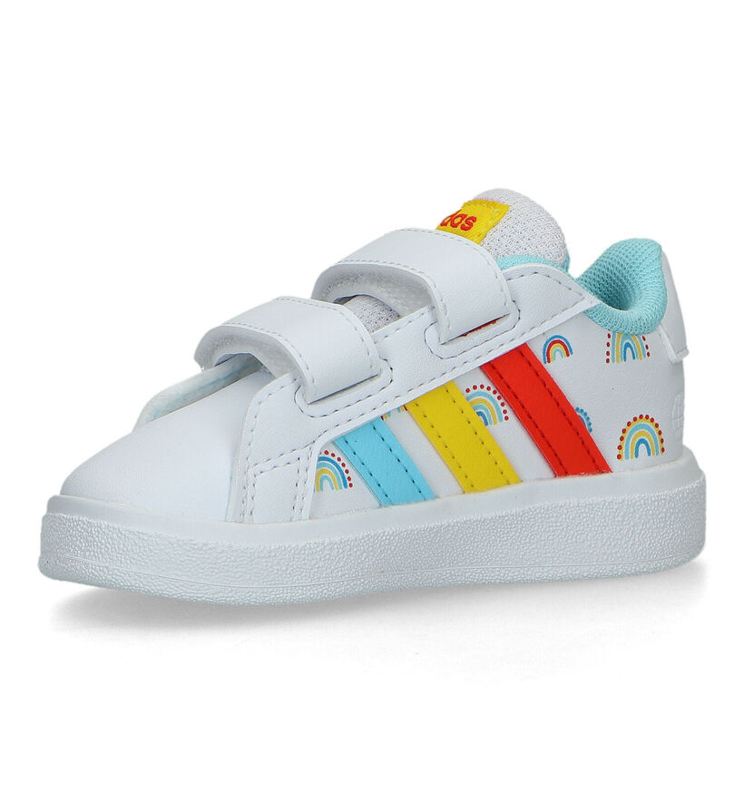 adidas Grand Court 2.0 Baskets en Blanc pour filles, garçons (318977)