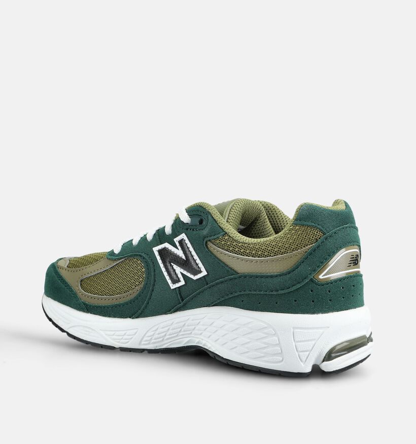 New Balance 2002R Groene Sneakers voor jongens, meisjes (375260)