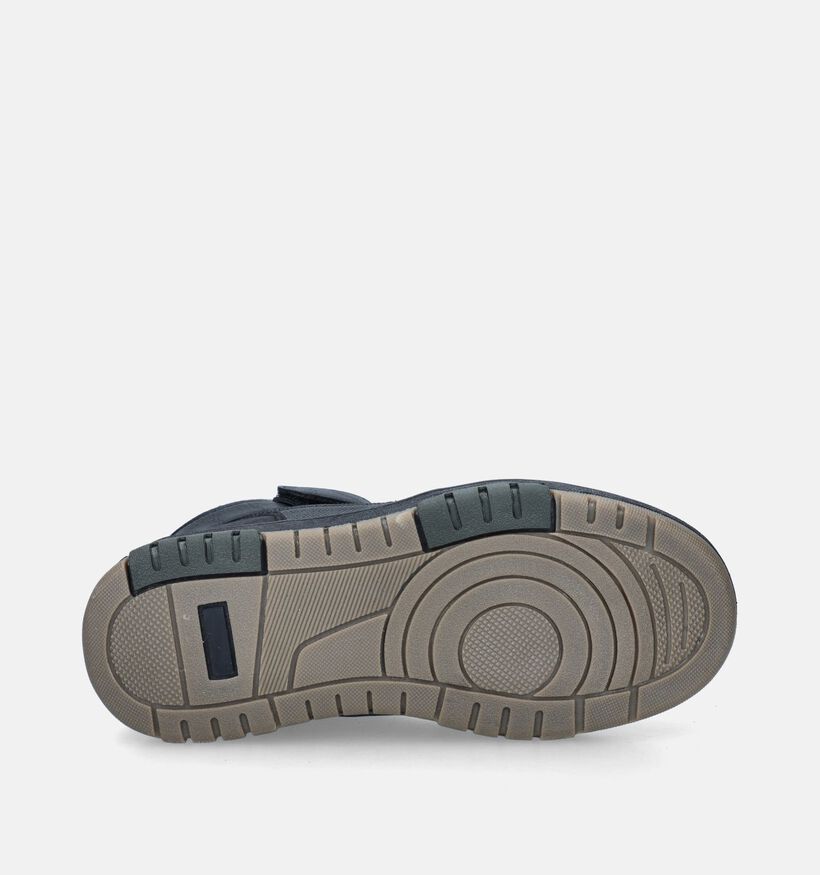Milo & Mila Kaki Hoge schoenen voor jongens (347111)