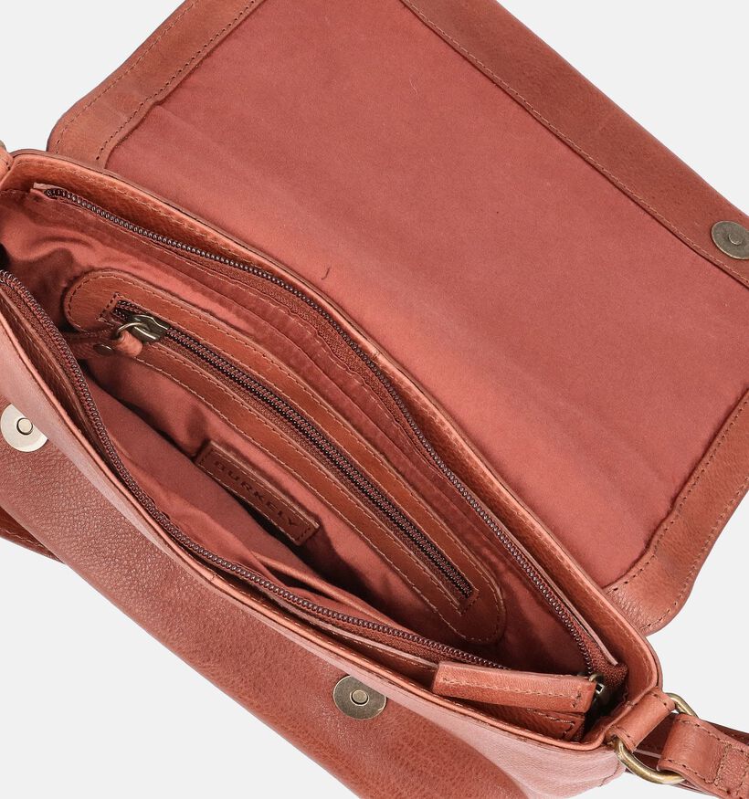 Burkely Sac porté croisé en Noir Burkely Sac porté croisé en Cognac pour femmes (371913)