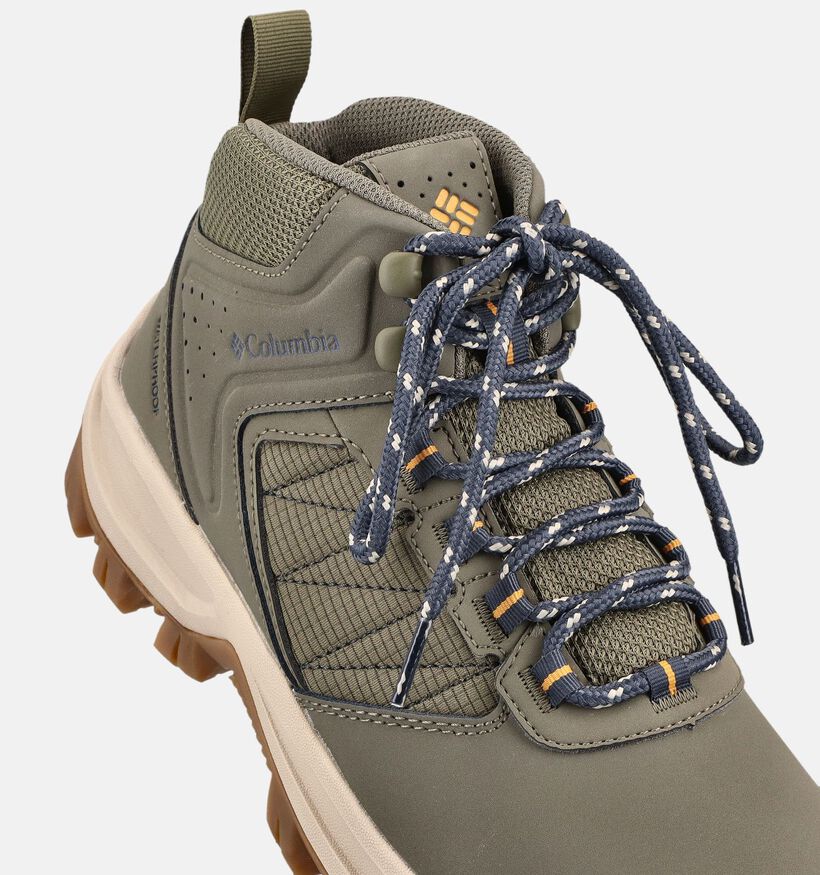 Columbia Transverse Hike Waterproof Chaussures de randonn&eacute;e en Vert kaki pour femmes (369731) - pour semelles orthop&eacute;diques