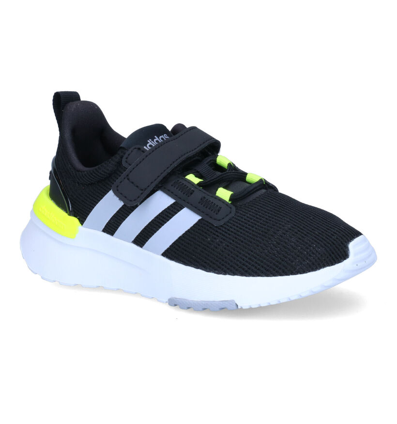 adidas Racer TR 21C Zwarte Sneakers voor jongens (308054) - geschikt voor steunzolen