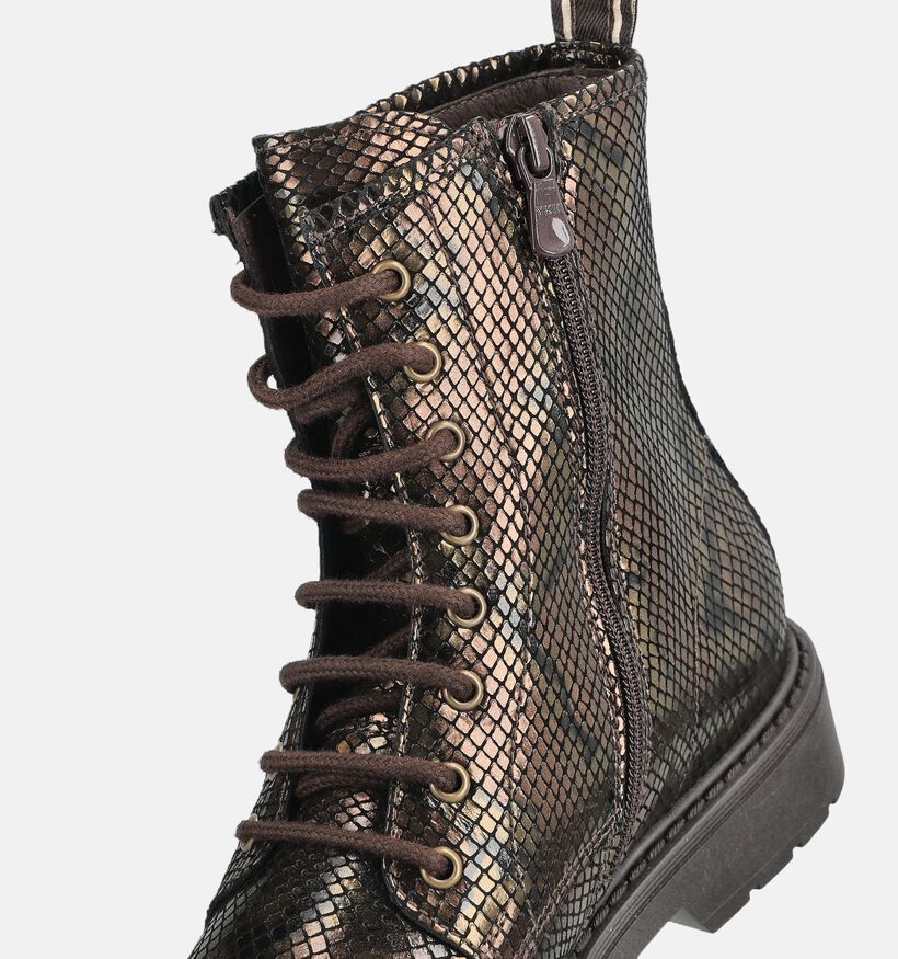 NeroGiardini Boots en Marron pour femmes (377844) - pour semelles orthop&eacute;diques