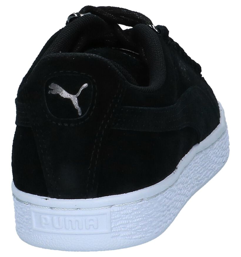 Sneakers Zwart Puma in daim (221659)