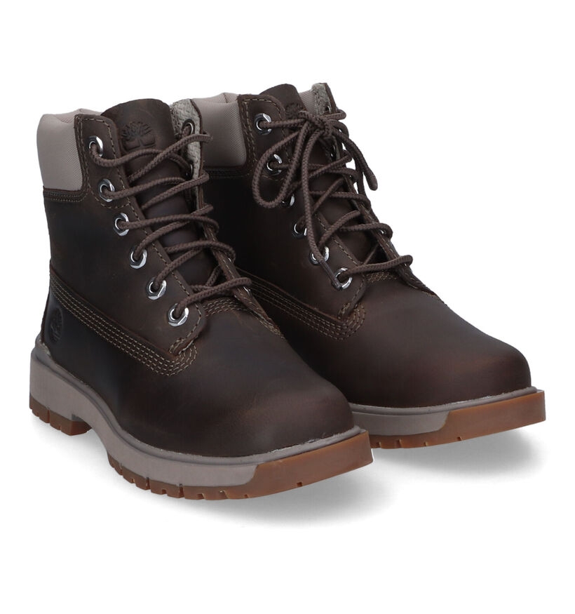 Timberland Tree Vault 6Inch Naturel Boots voor jongens (313064) - geschikt voor steunzolen