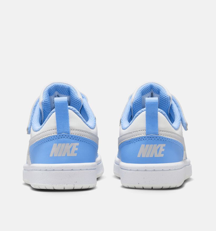 Nike Court Borough Baskets basses en Bleu pour filles, garçons (357363) - pour semelles orthopédiques