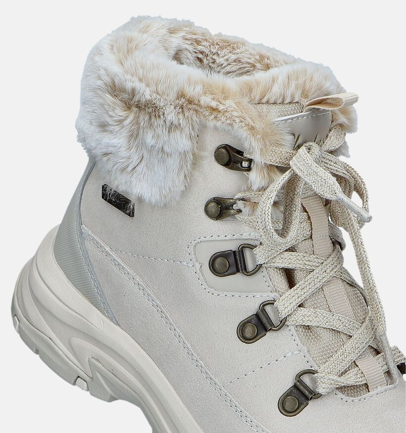 Skechers Trego Bottines en Blanc pour femmes (345179)