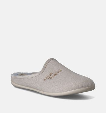 Hush Puppies Pantoufles Beige/Bleu