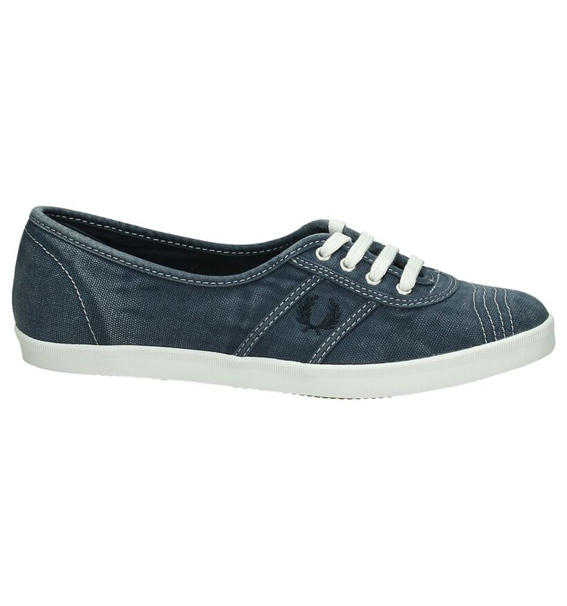 Donker Blauwe Fred Perry Instappers, , pdp