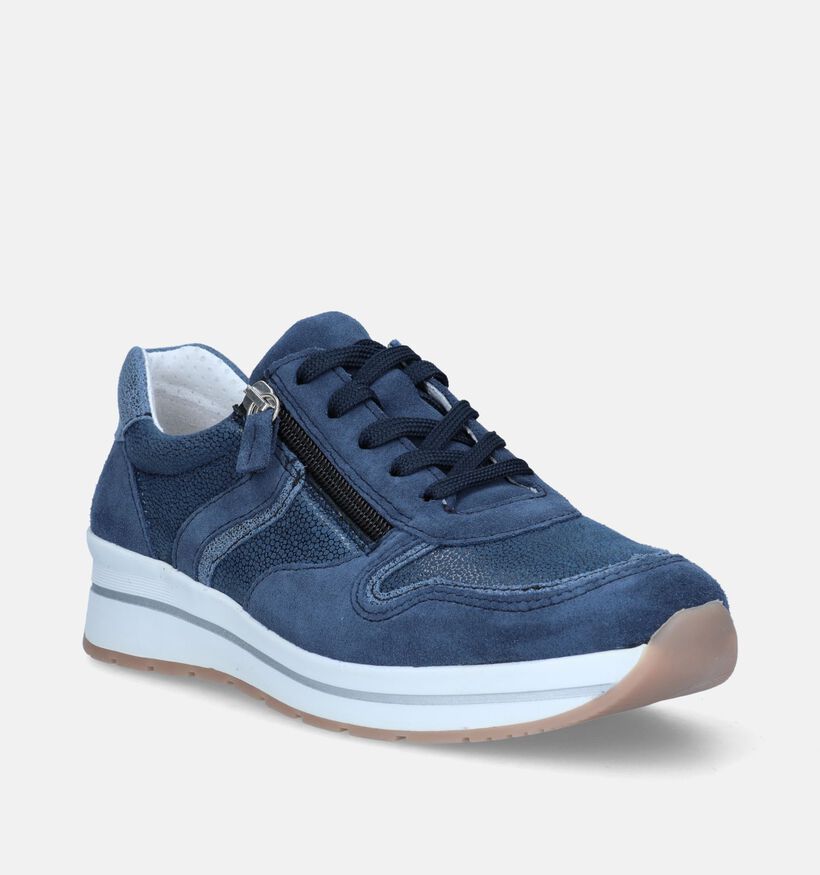 Solemade Ruby Blauwe Sneakers voor dames (339695) - geschikt voor steunzolen