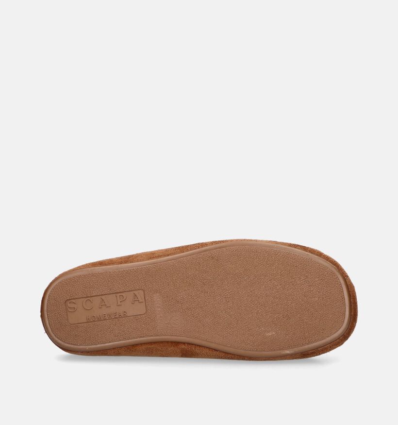 Scapa Cognac Pantoffels voor heren (347762)