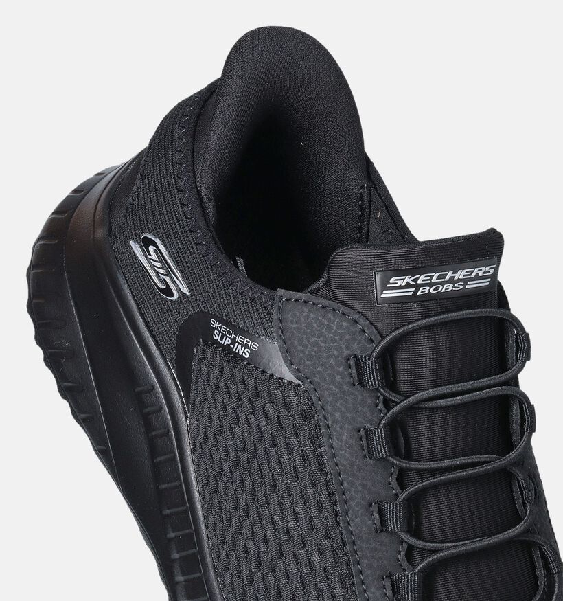 Skechers Bobs Sport Squad Slip-ins en Noir pour femmes (353637)